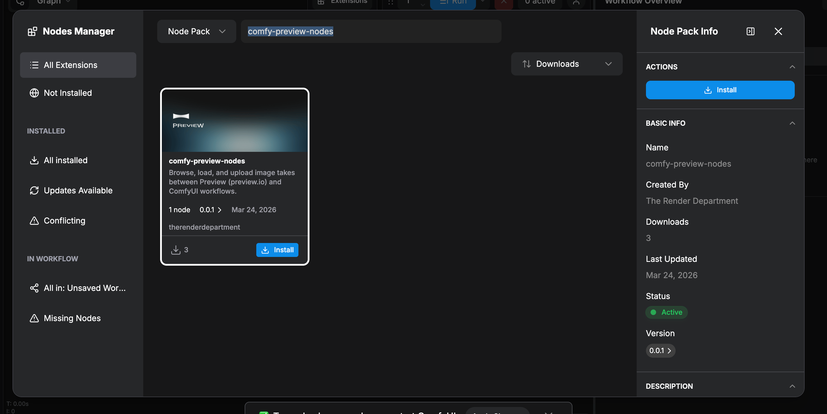 Preview Extension Preview Extension