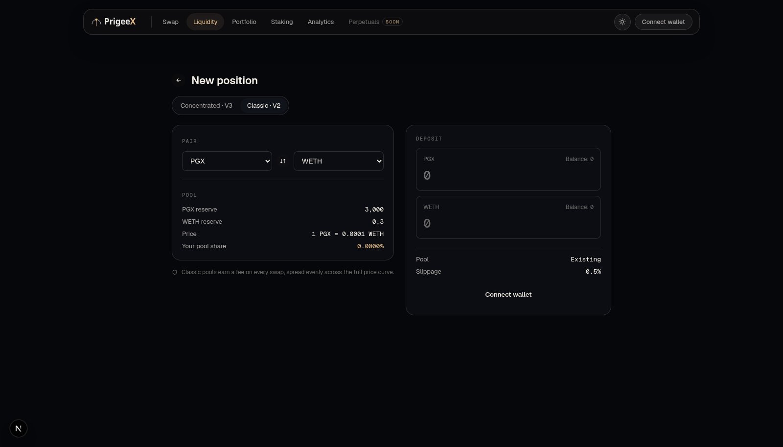 Classic add-liquidity form