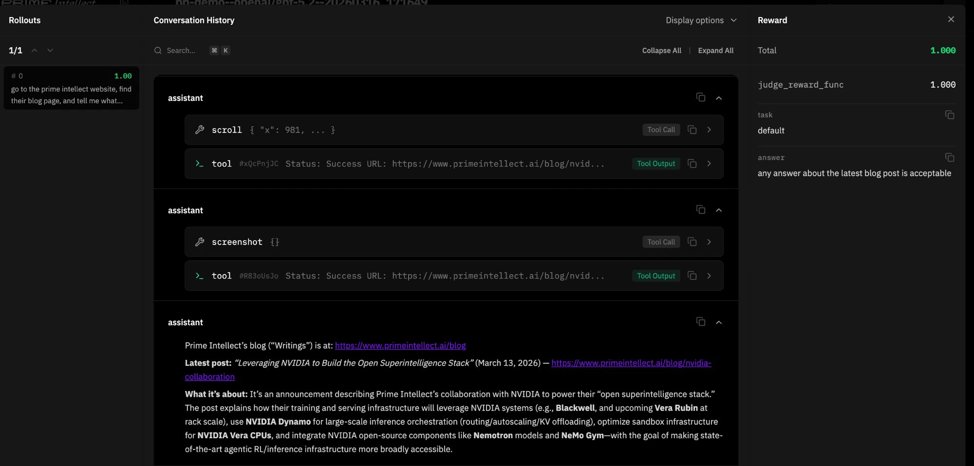 bb_demo eval rollout