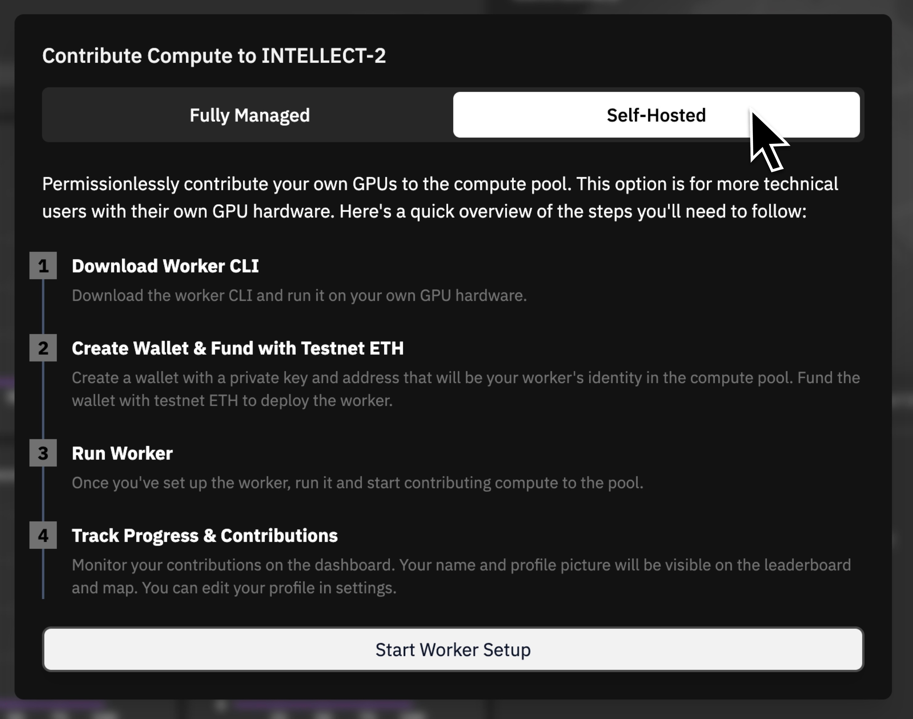 Select Self-Hosted