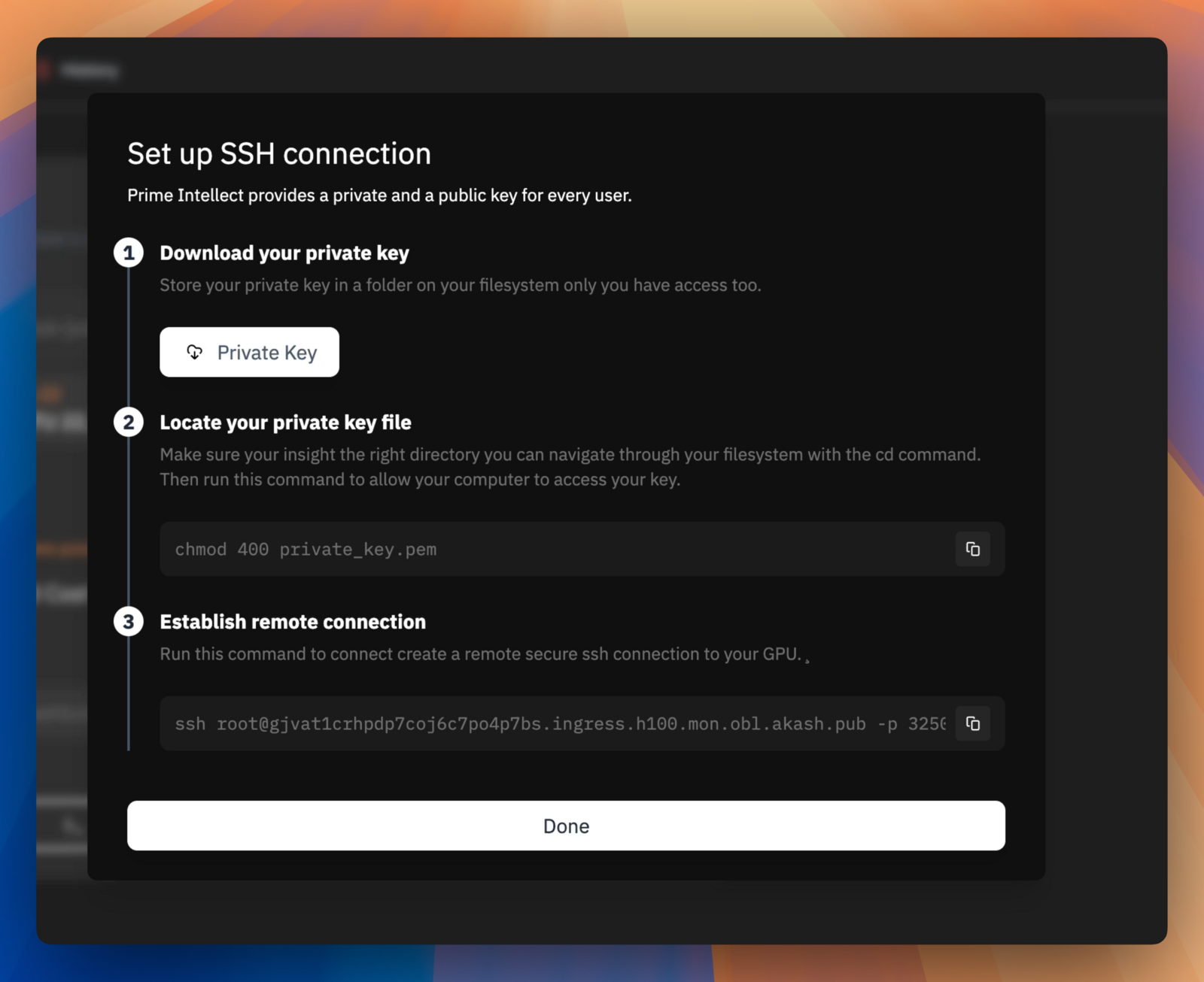 SSH Setup