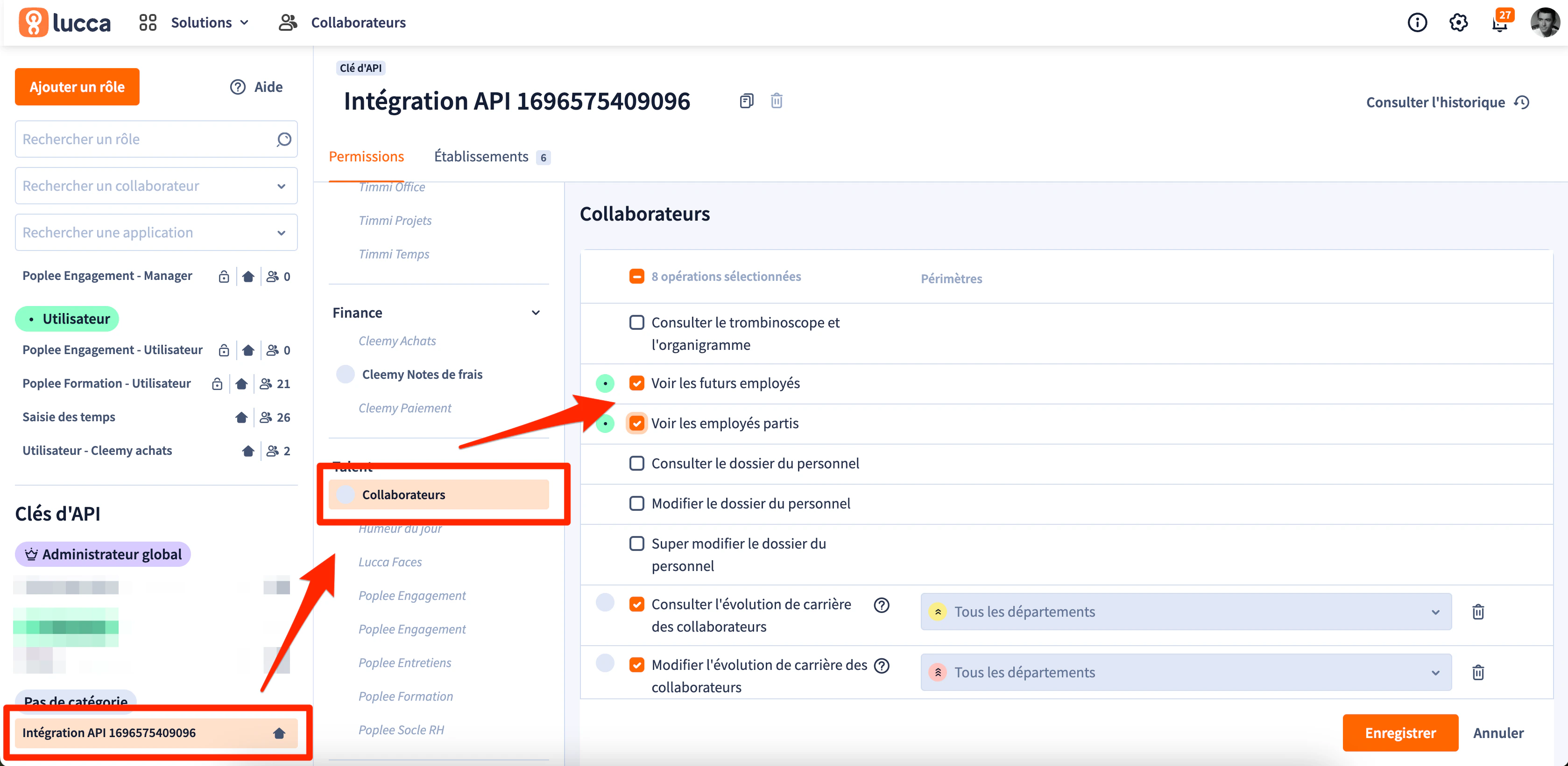 Screenshot: Account for HRIS-specific requirements