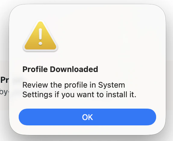 Screenshot: Step 3: Start the installation