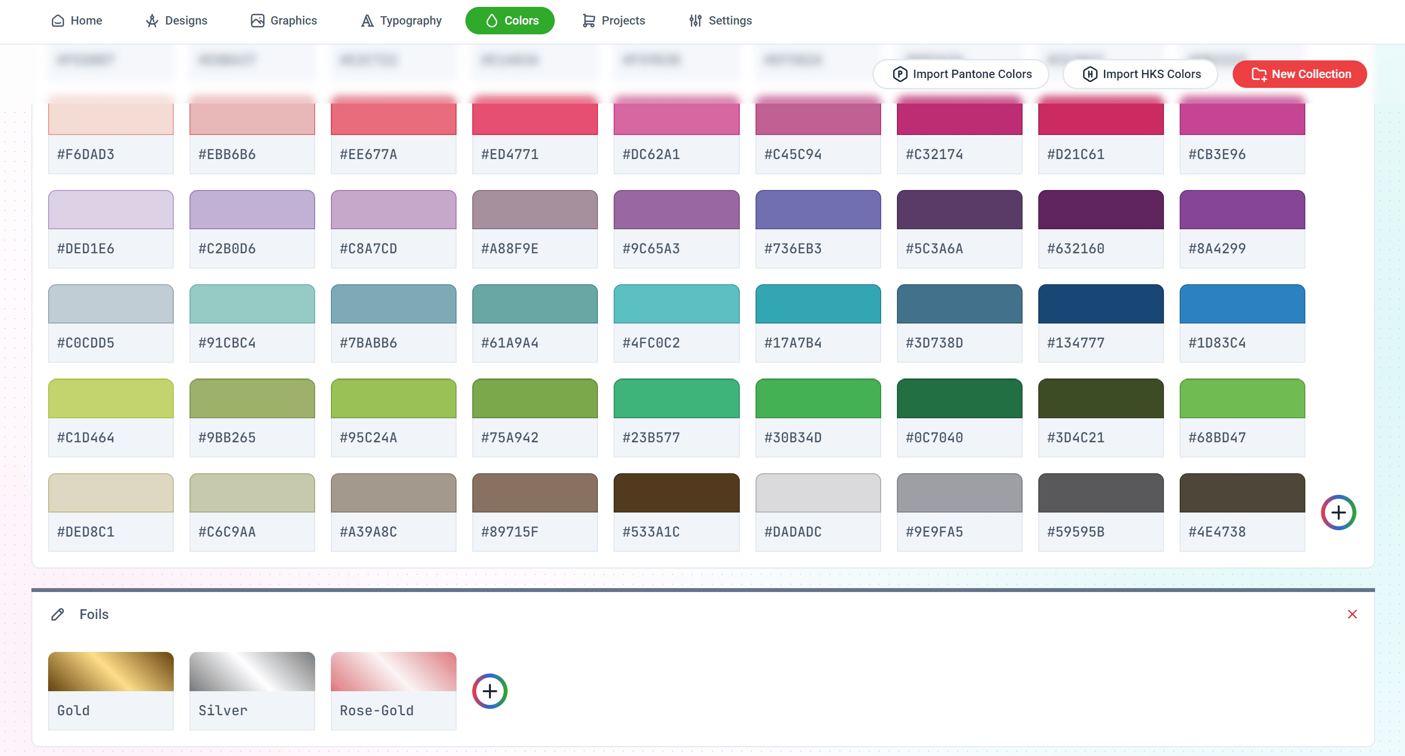 Color Reference Doc Colors - Print.App Documentation