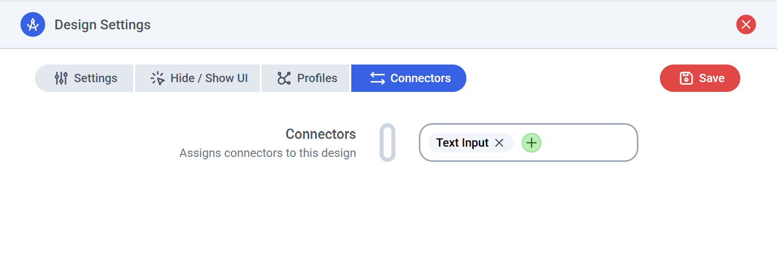 Assign Connector to Design
