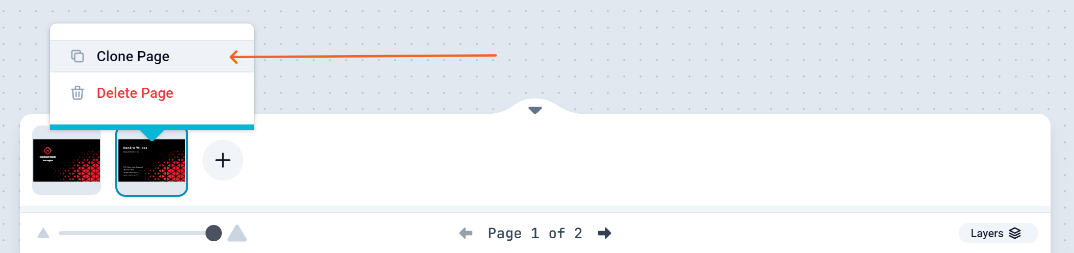 How to clone a page