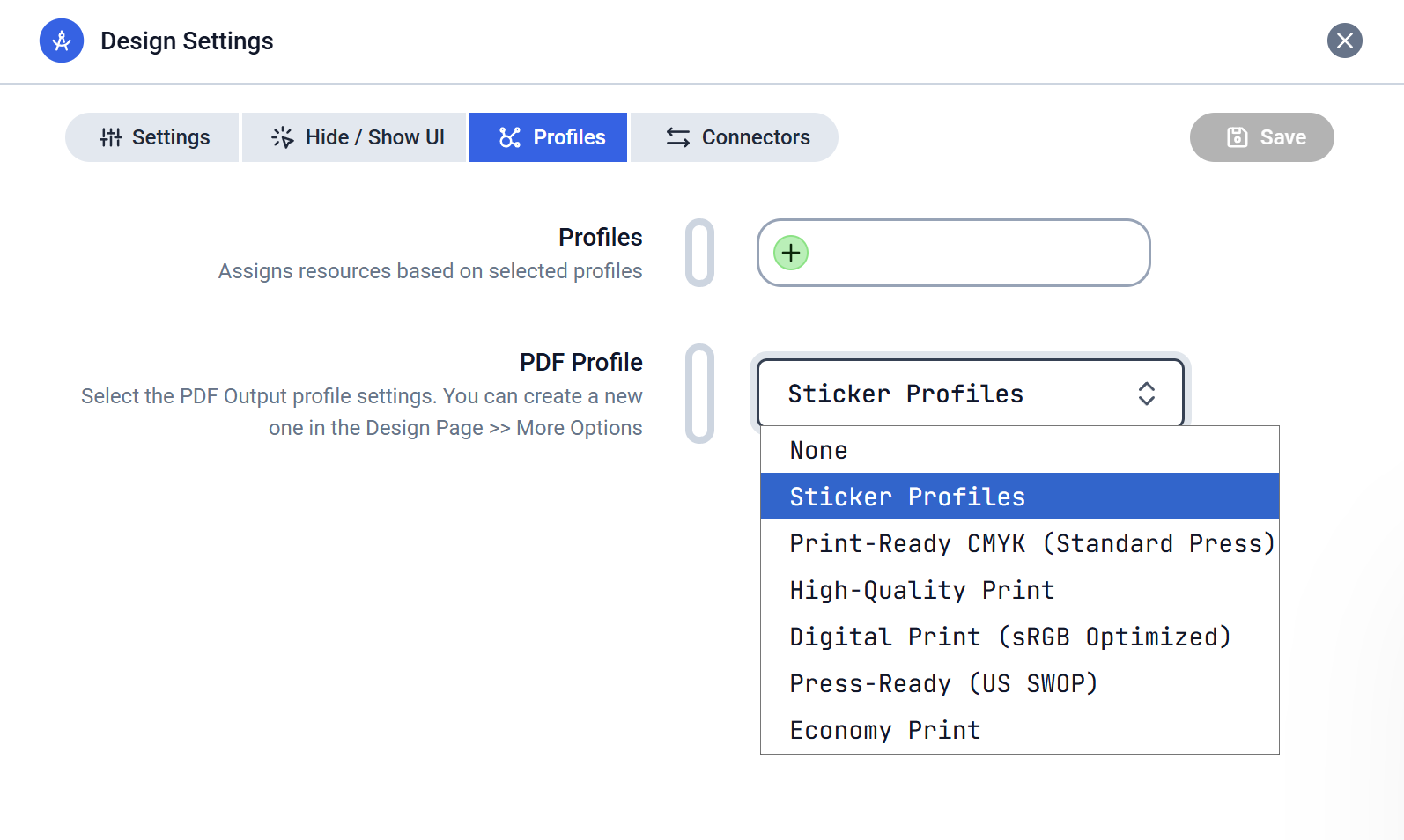 PDF Output Profiles - Print.App Documentation