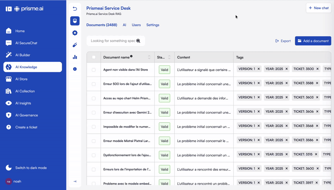 AI Chatbot Popover