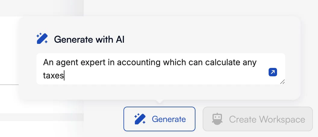 Helper agent dialog