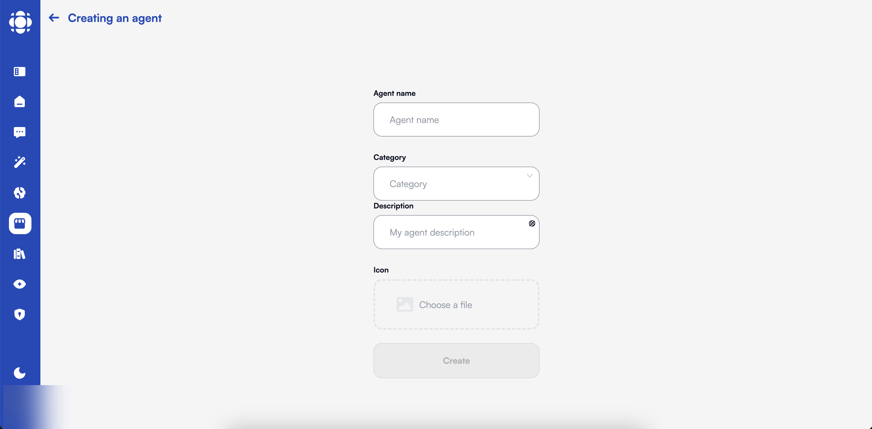 Create New Agent