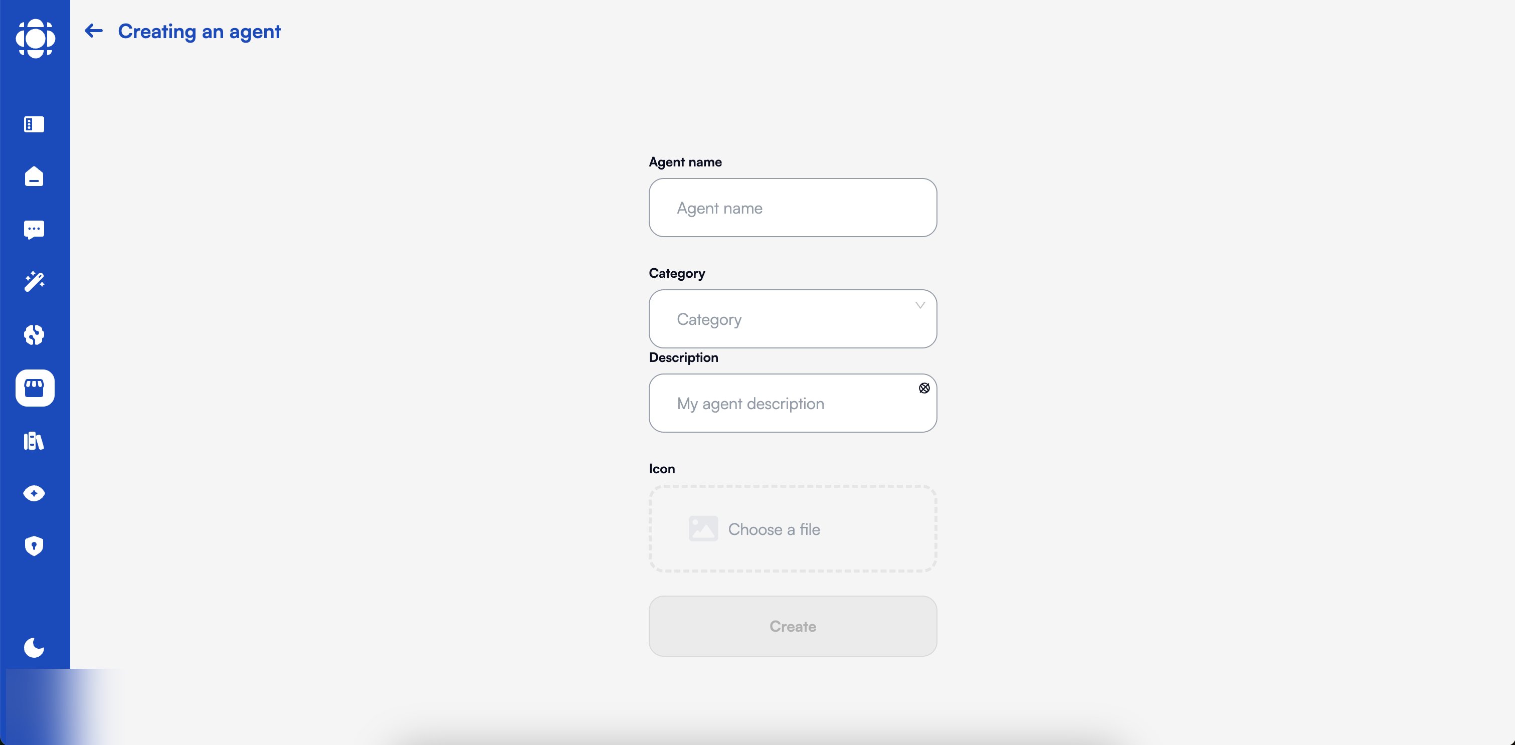 Create New Agent
