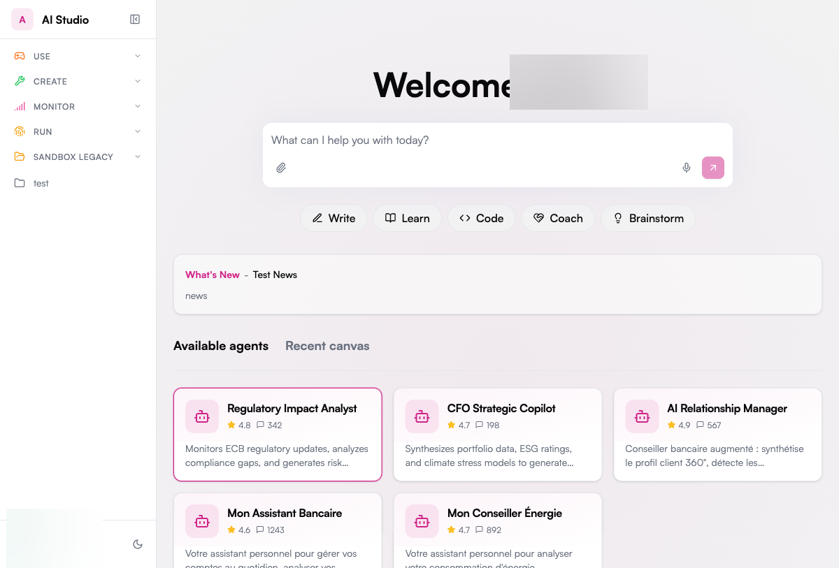 Chat Interface