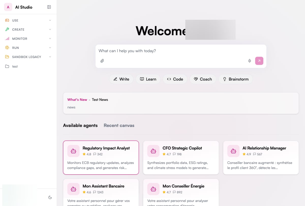 Chat Interface