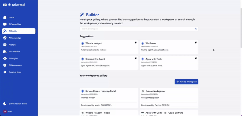 New Agent Creation with Helper Agents