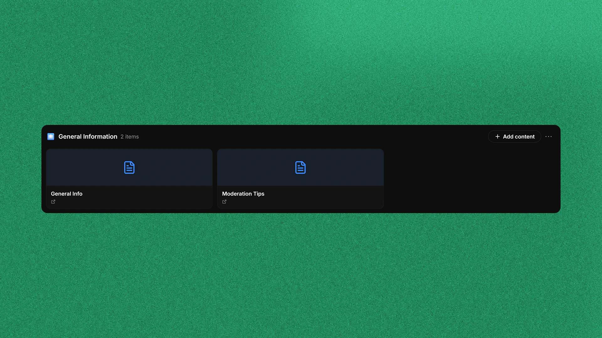Creating Content Top Image