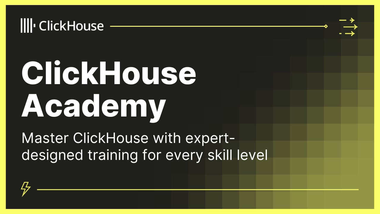 ClickHouse Academy — Master ClickHouse with expert-designed training for every skill level