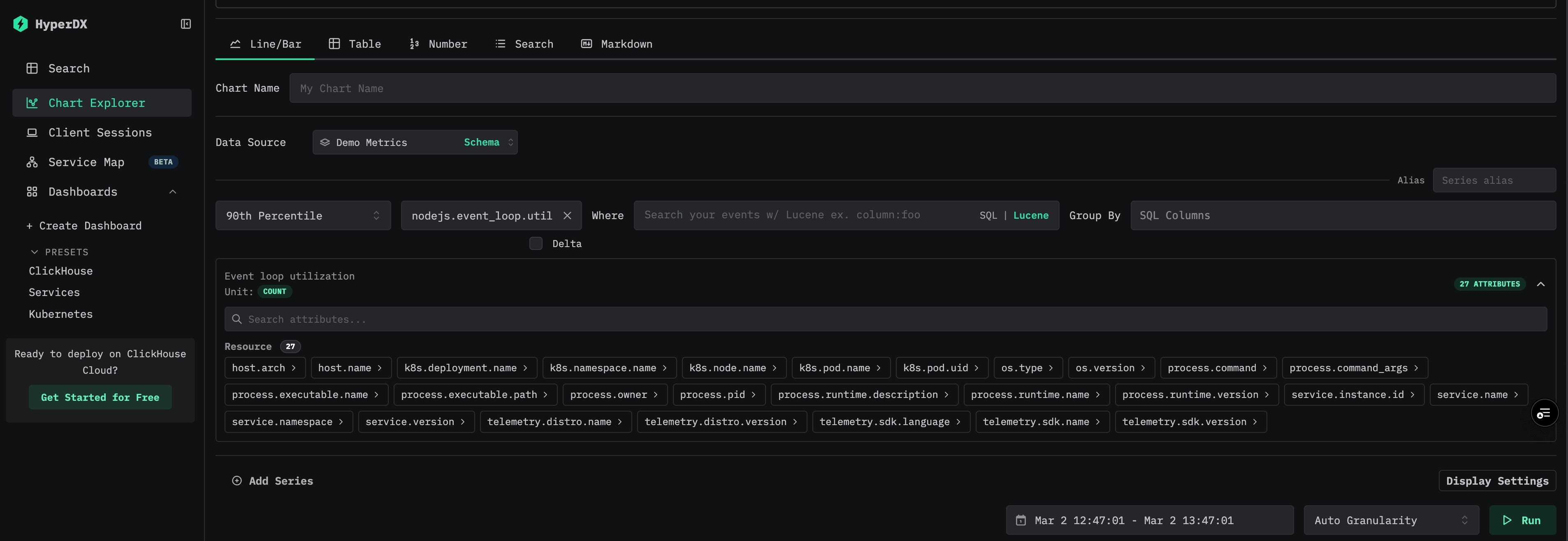 Metric Attribute Explorer