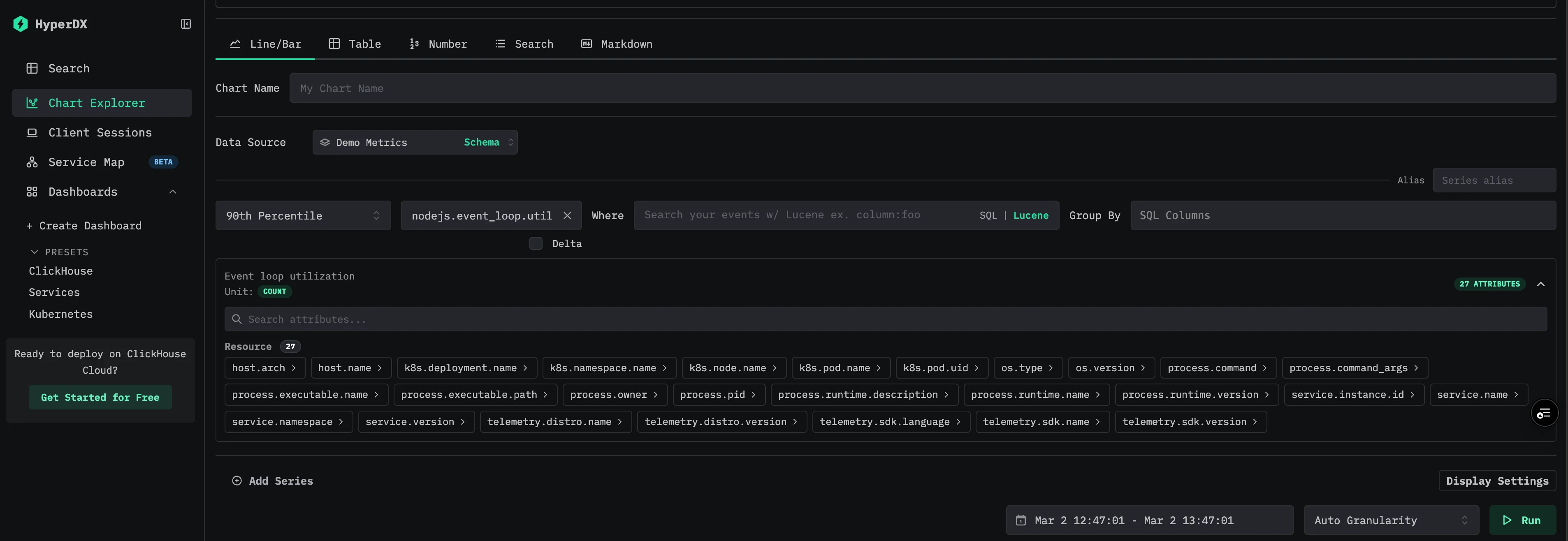 Metric Attribute Explorer
