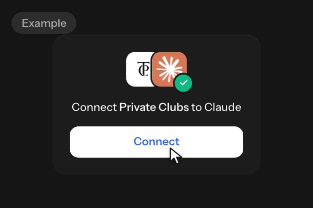 Step 3 on the setup page: connect it