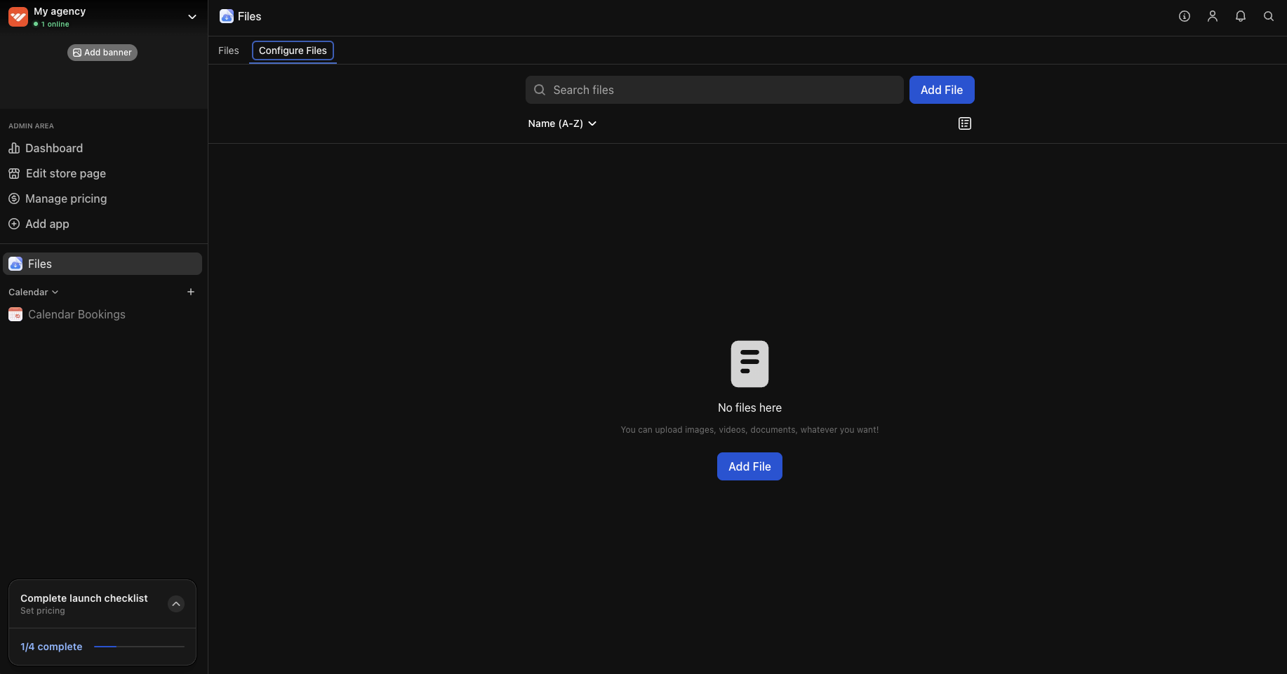 Add Files app