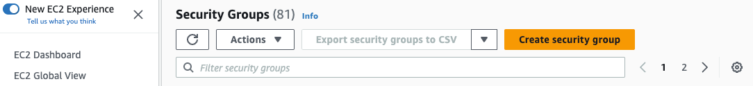 Security Groups
