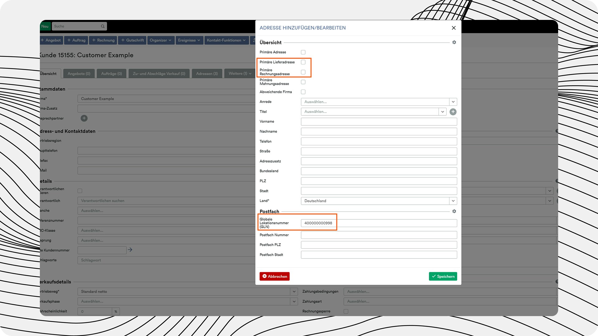 Masterdatacustomeraddress&gln Jp