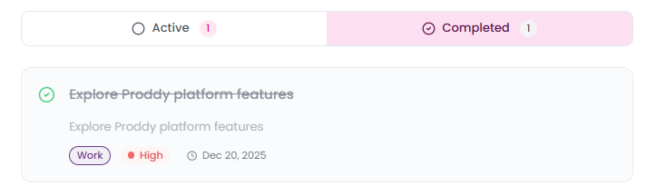 Profile section in Account Settings