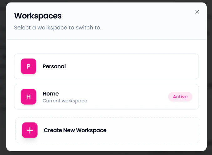 Profile section in Account Settings