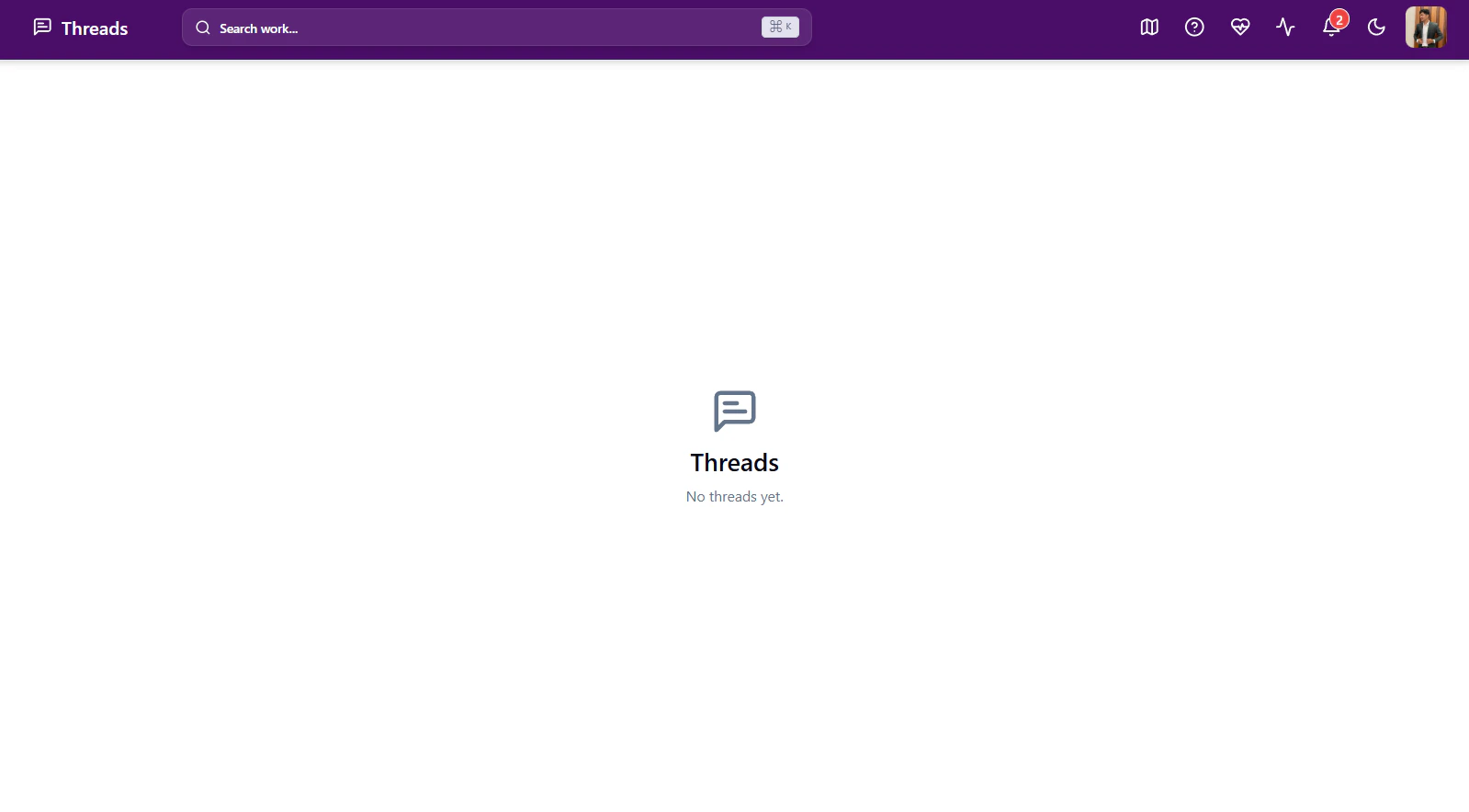 Profile section in Account Settings