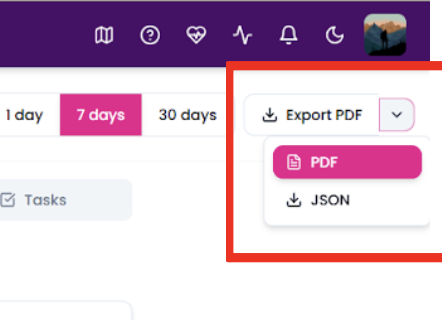 Profile section in Account Settings