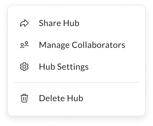 hubs-context-menu