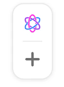 The add menu showing the AI and the plus icons.