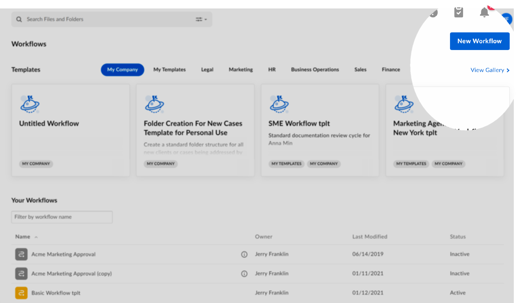 Creating and Using Your own Custom Workflow Templates