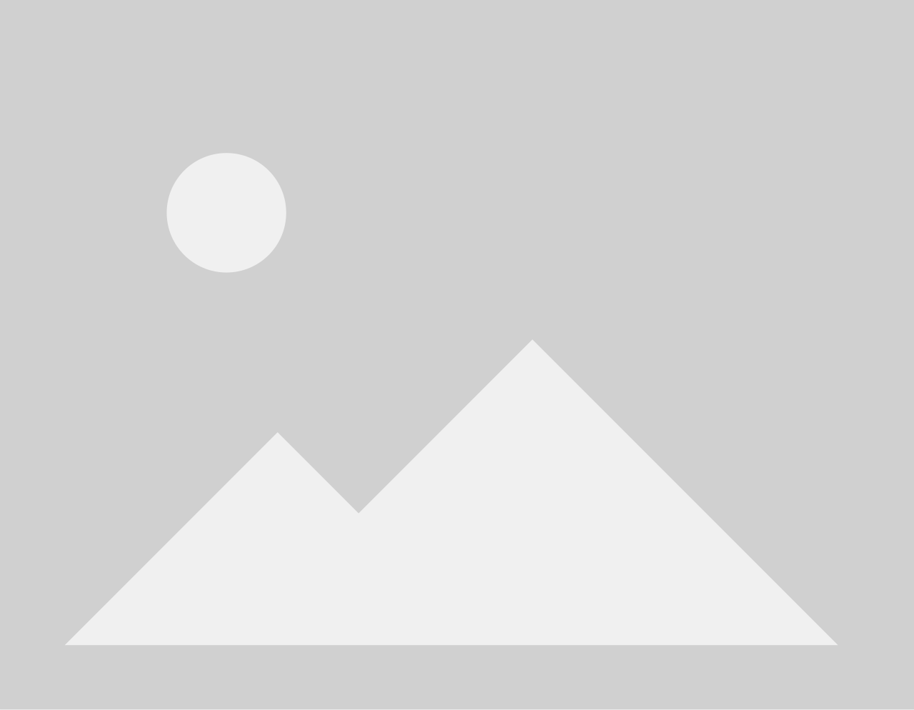 Gray placeholder image with a circle and two mountain shapes.