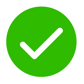 Green filled checkmark icon indicating a Windows Box Drive item available offline and online.