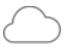 Grey cloud outline icon indicating an online-only Box Drive file.