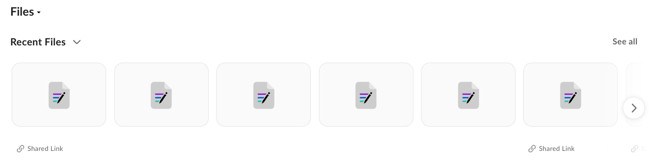 Using Recents