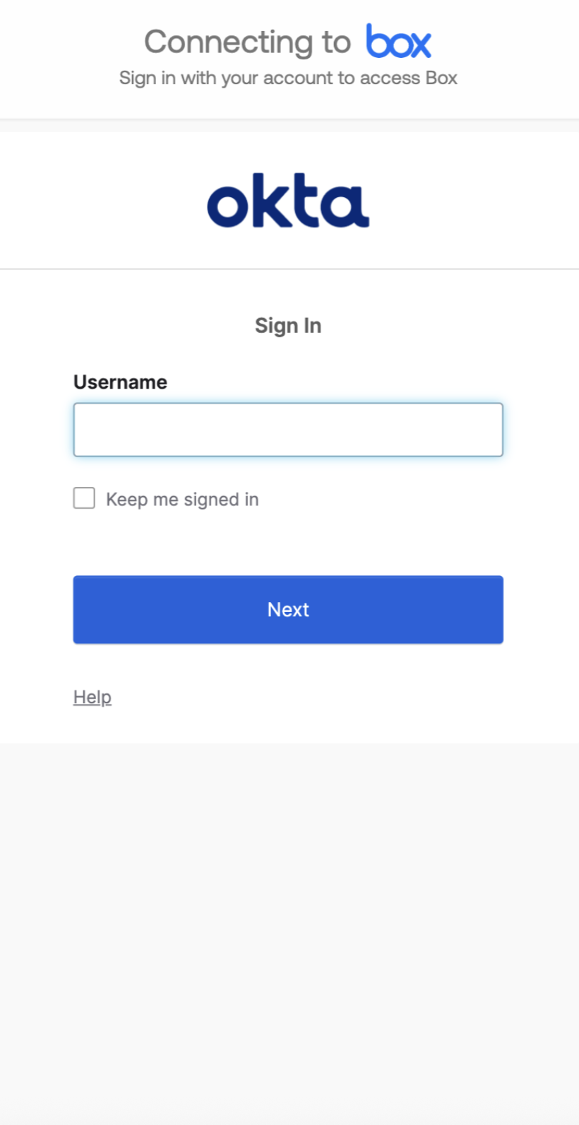 Logging in with Single Sign On (SSO)