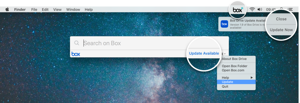 Installing and Updating Box Drive
