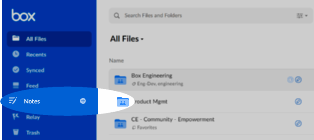 Creating a Box Note