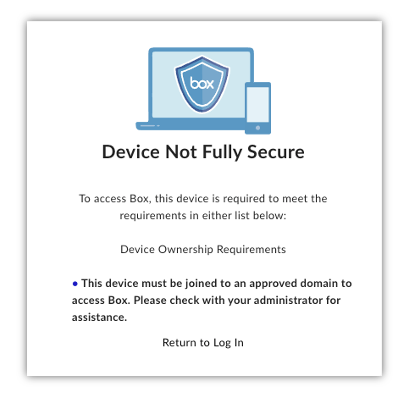 Setting Up Device Trust Security Requirements