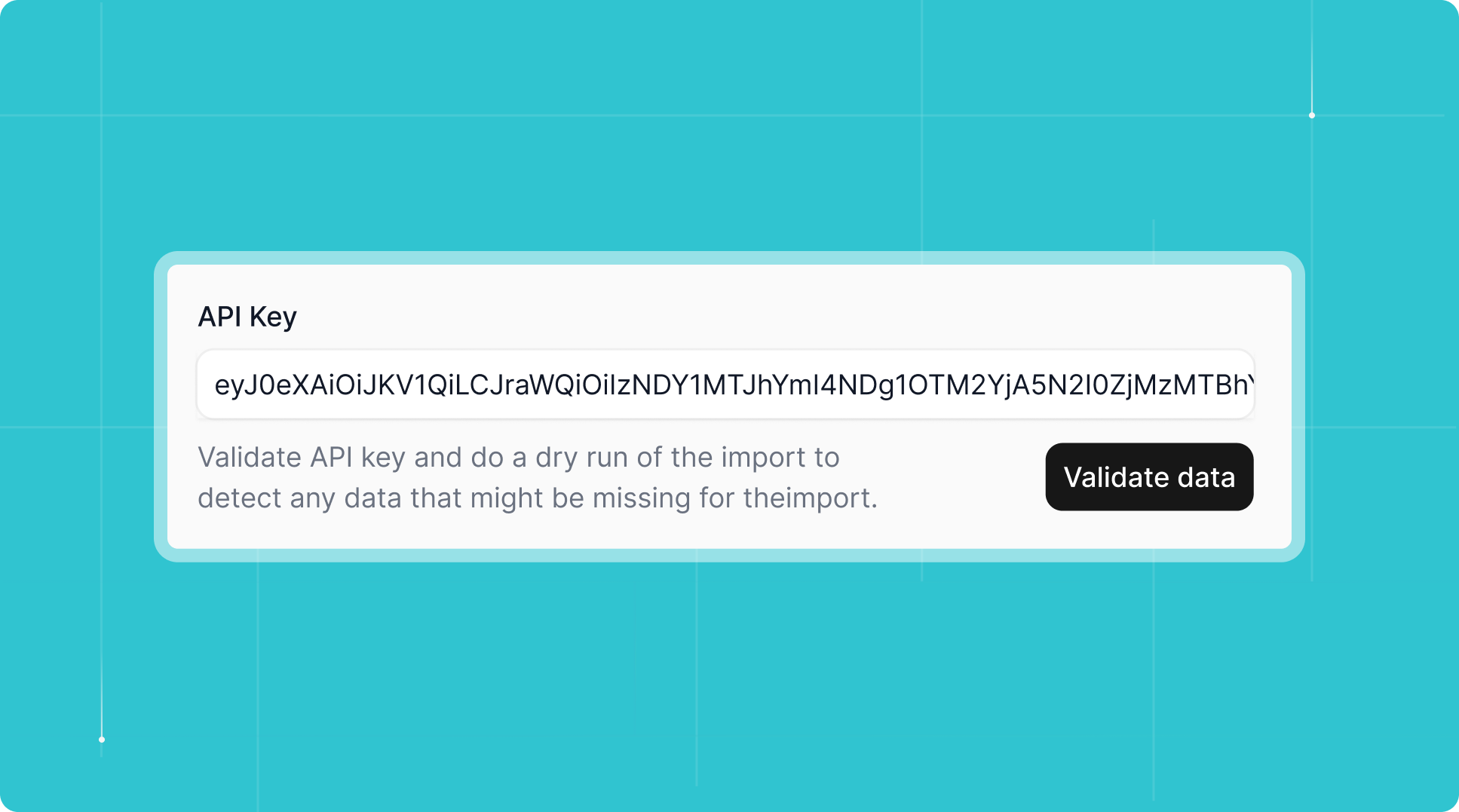 validate
