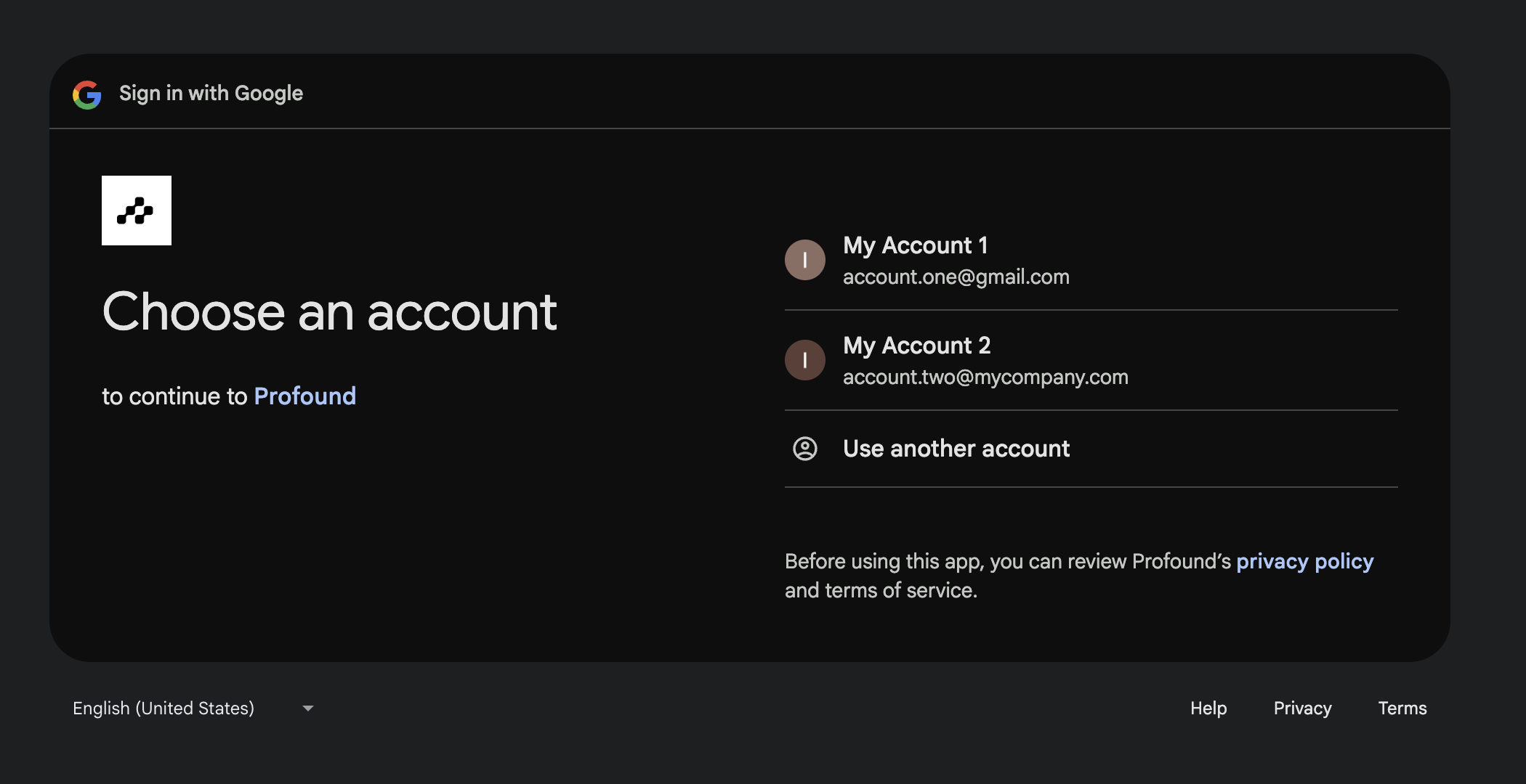 Google OAuth
