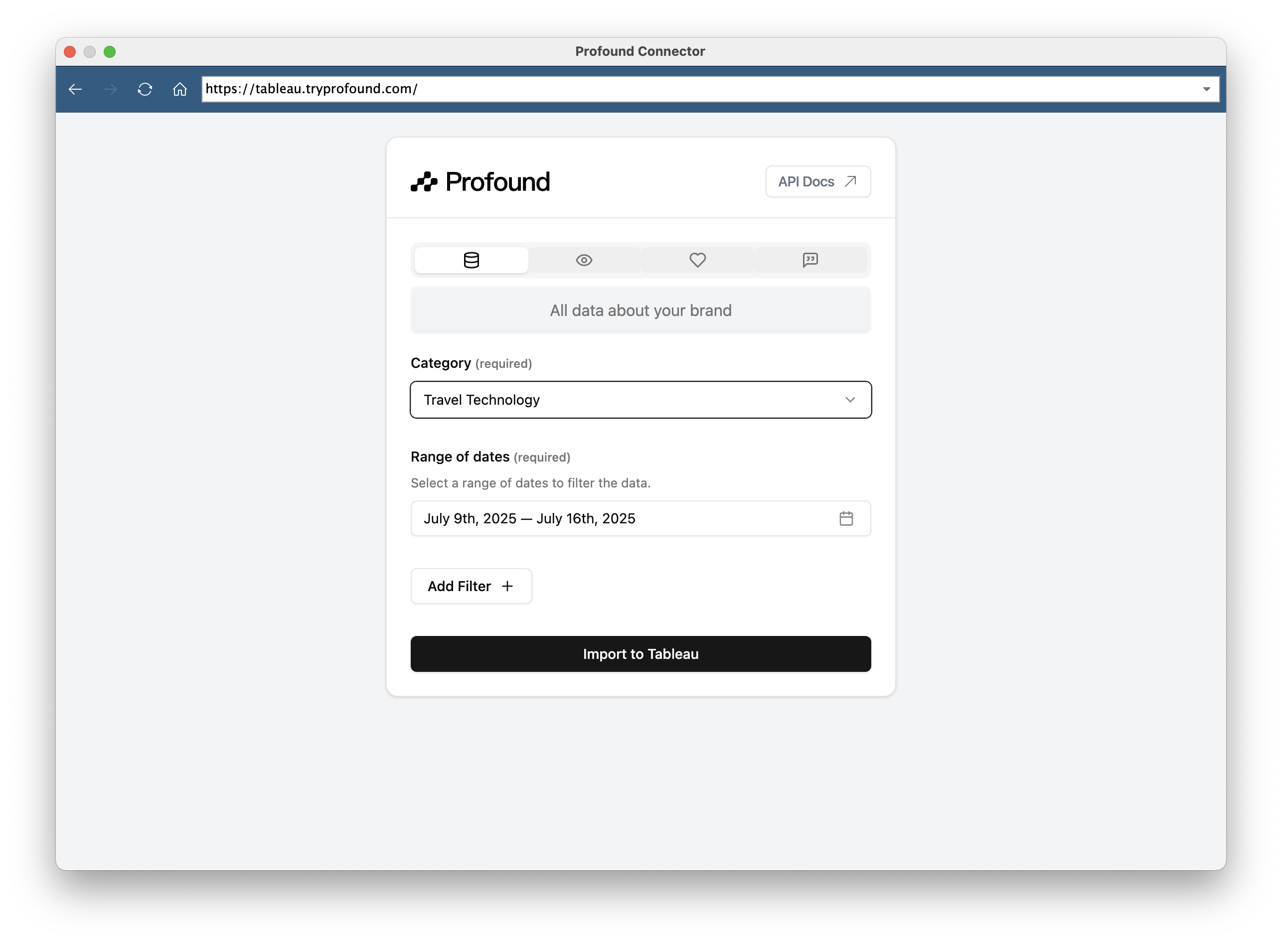 Select Data Source