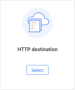 Cloudflare HTTP Destination