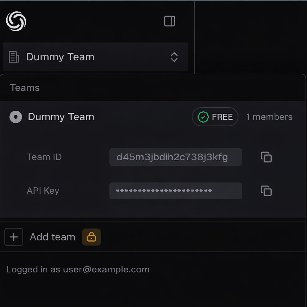 Finding your Team ID in ProjectDiscovery