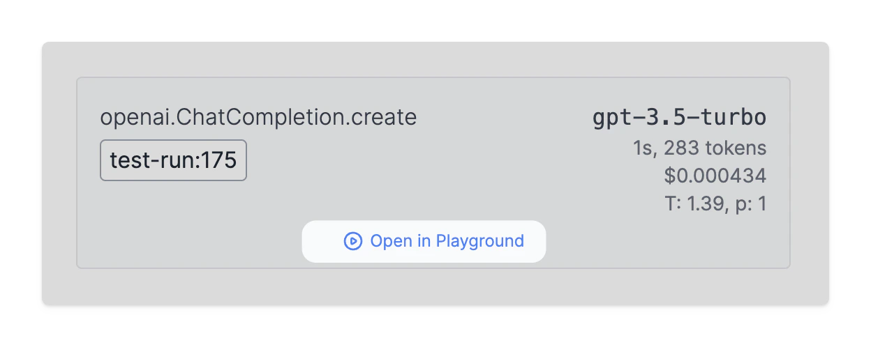 Open in Playground screenshot