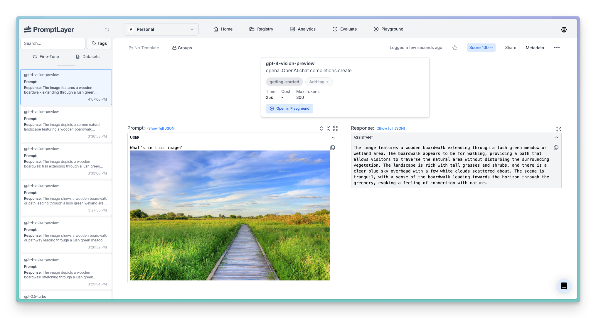 gpt-4-vision request