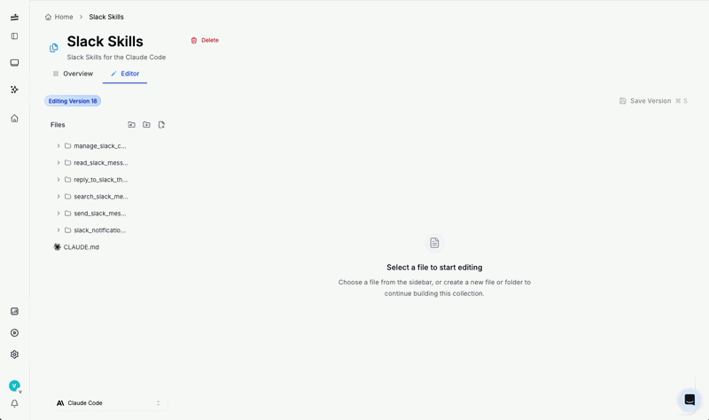 Provider selector