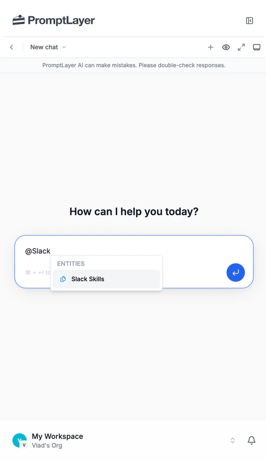 Mention a Skill Collection